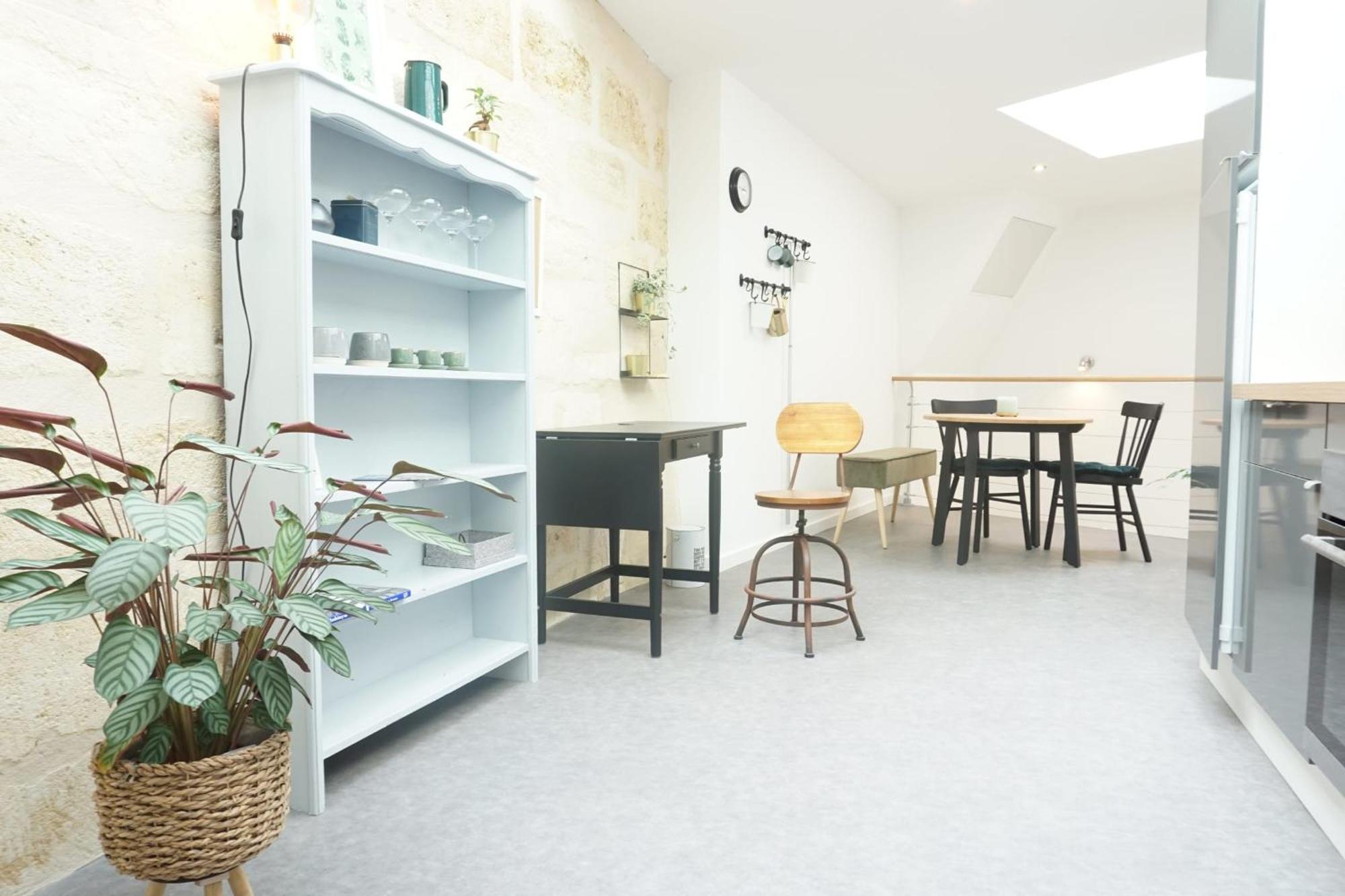 Beautiful Duplex With Ac - Place Du Palais Bordeaux Exterior foto